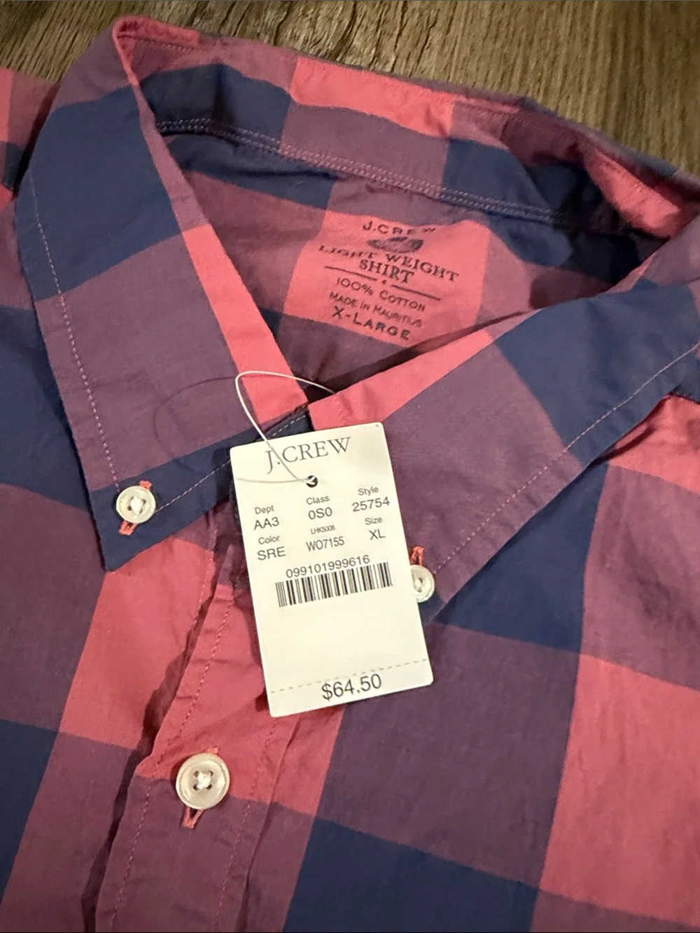 J crew button down shirt